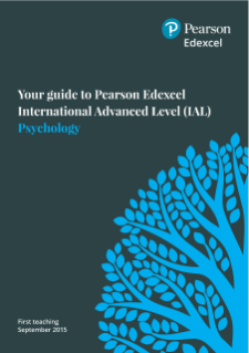 Your subject guide to International A Level (IAL) Psychology